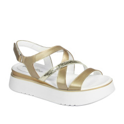 Sandali donna 5100 oro combinato
