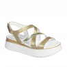 Sandali donna 5100 oro combinato