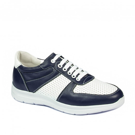 Scarpe sportive adolescenti 384 indigo combinato