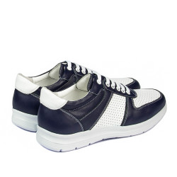 Scarpe sportive adolescenti 384 indigo combinato