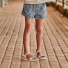 Sandali bambini 539 bianco combinato