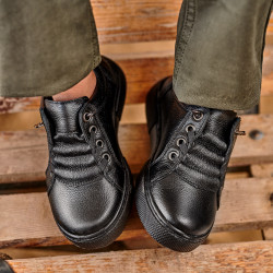 Scarpe per bambini piccoli 71c nero lifestyle