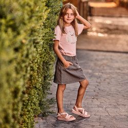 Sandali bambini 540 cipria lifestyle