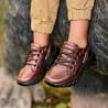 Scarpe per bambini piccoli 72c bordeaux perlato lifestyle