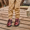 Scarpe per bambini piccoli 72c bordeaux perlato lifestyle