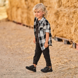 Scarpe bambini piccoli 72c nero lifestyle
