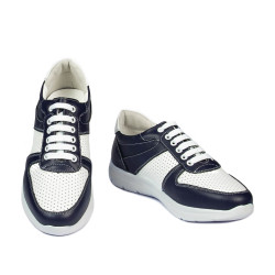 Scarpe sportive adolescenti 384 indigo combinato