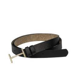 Cintura donna 40m nero pressato