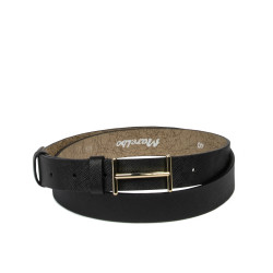 Cintura donna 40m nero pressato