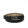 Cintura donna 40m nero pressato
