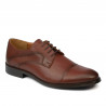 Scarpe eleganti uomo 879 in cognac