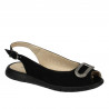 Sandali donna 5101 bufalo nero