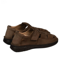 Sandali uomo 956 a marrone
