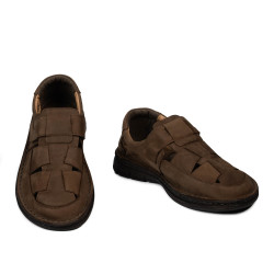 Sandali uomo 956 a marrone