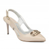 Sandali donna 1294 beige madreperlato