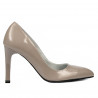 Scarpe eleganti donna 1276 vernice cappuccino