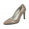 Scarpe eleganti donna 1276 vernice cappuccino