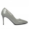 Scarpe eleganti donna 1293 vernice grigia
