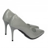 Scarpe eleganti donna 1293 vernice grigia