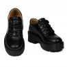 Scarpe casual donna 6064 nero combinato