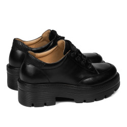 Scarpe casual donna 6064 nero combinato