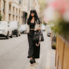 Borsa da donna a mano 002g nero lifestyle