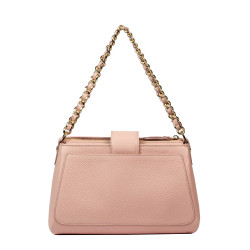 Borsa a tracolla da donna 003g rosa cipria