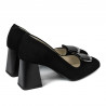 Scarpe eleganti donna 1291 nero antilope