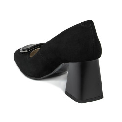 Scarpe eleganti donna 1291 nero antilope
