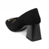 Scarpe eleganti donna 1291 nero antilope