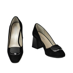 Scarpe eleganti donna 1291 nero antilope