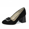 Scarpe eleganti donna 1291 nero antilope
