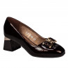 Scarpe eleganti donna 1298 vernice bordeaux