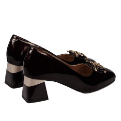 Scarpe eleganti donna 1298 vernice bordeaux