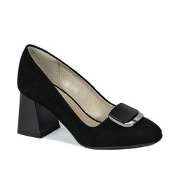 Scarpe eleganti donna 1291 nero antilope