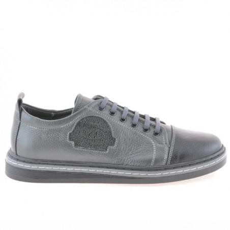 Scarpe sportive adolescenti 392 nero+grigio