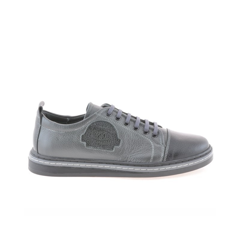Scarpe sportive adolescenti 392 nero+grigio