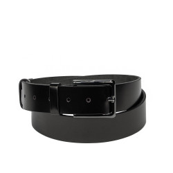 Cintura uomo 41b nero lucido