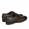 Scarpe eleganti uomo 958 a caffè