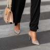 Scarpe eleganti donna 1296 vernice cappuccino lifestyle