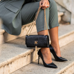 Scarpe eleganti donna 1289 nero lifestyle