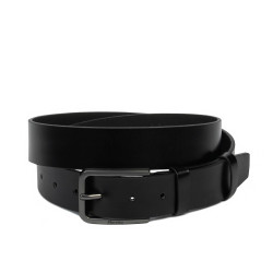 Cintura uomo 65b nero lucido
