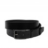 Cintura uomo 65b nero lucido