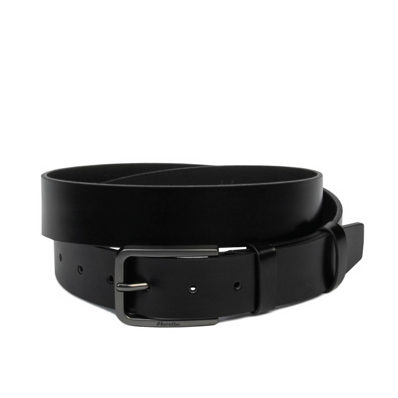 Cintura uomo 65b nero lucido