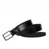 Cintura uomo 65b nero lucido