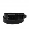 Cintura uomo 65b nero lucido