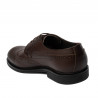 Scarpe eleganti uomo 939-1 a caffè