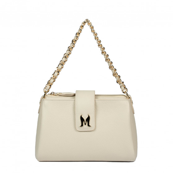 Borsa da donna a tracolla 003g beige latte