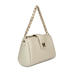 Borsa da donna a tracolla 003g beige latte