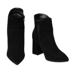 Stivaletti donna 1191 nero antilope
